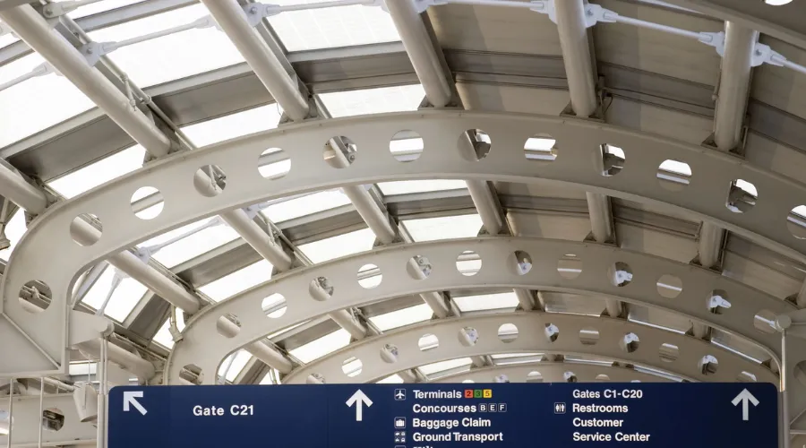 Chicago O'hare Airport Terminal