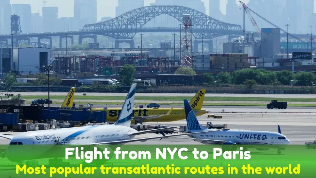 Flight from NYC to Paris