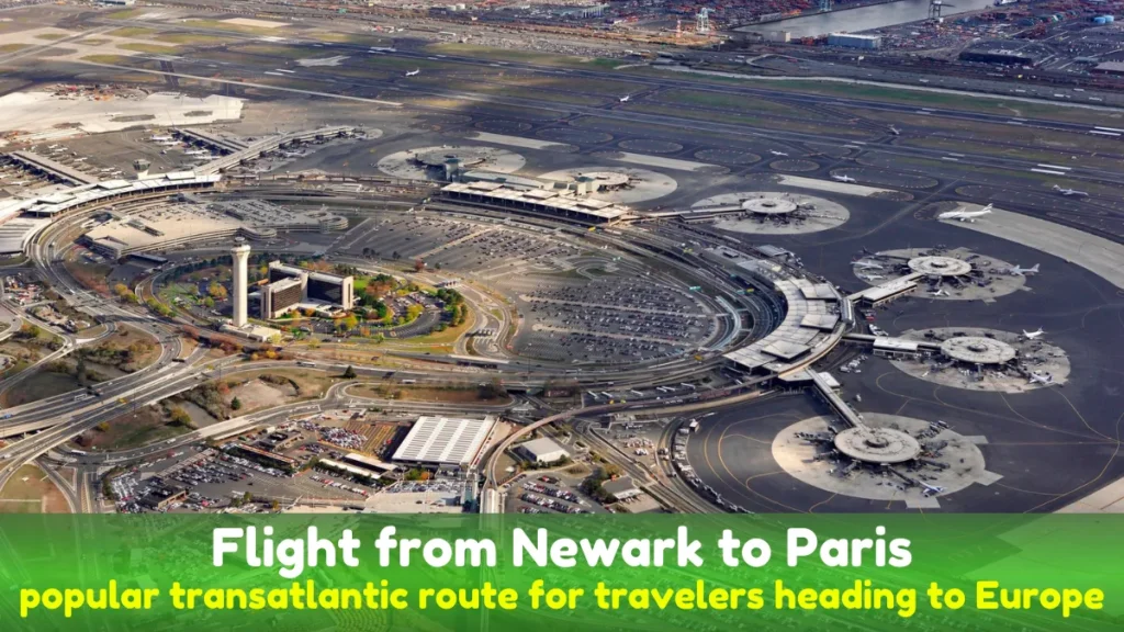 Flight from Newark to Paris